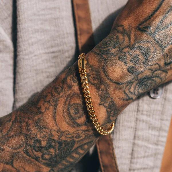Men's Gold Infinity Bracelets