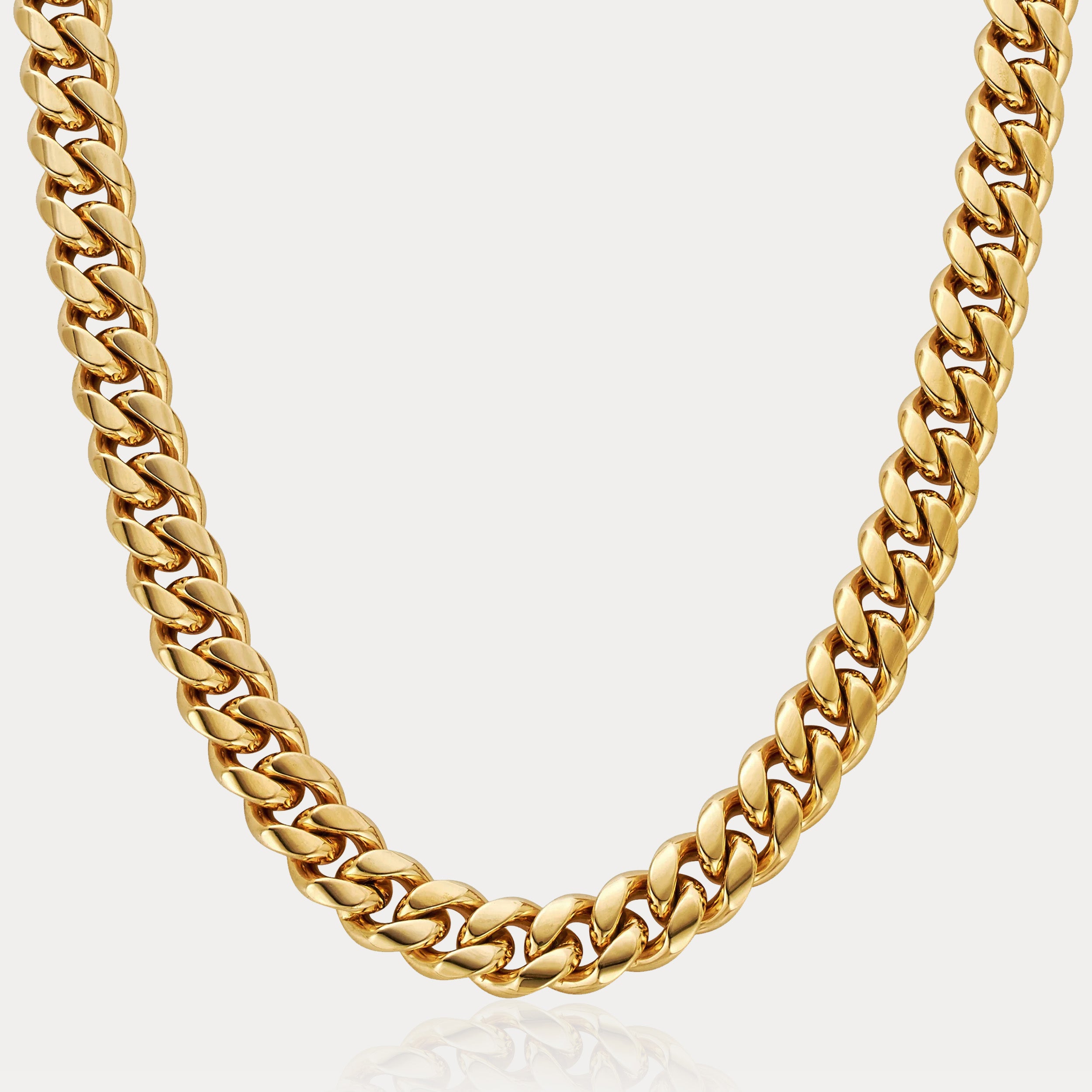 Cuban Link Chain (12mm) - Gold