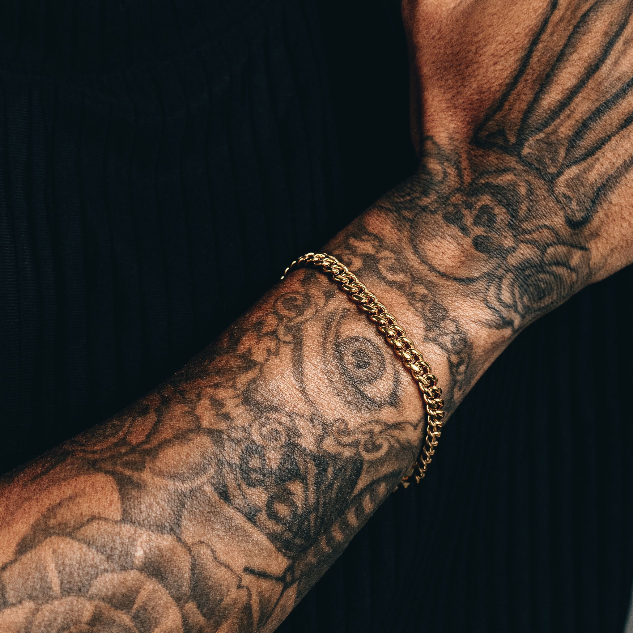 Cuban Link Bracelet (6mm) - Gold