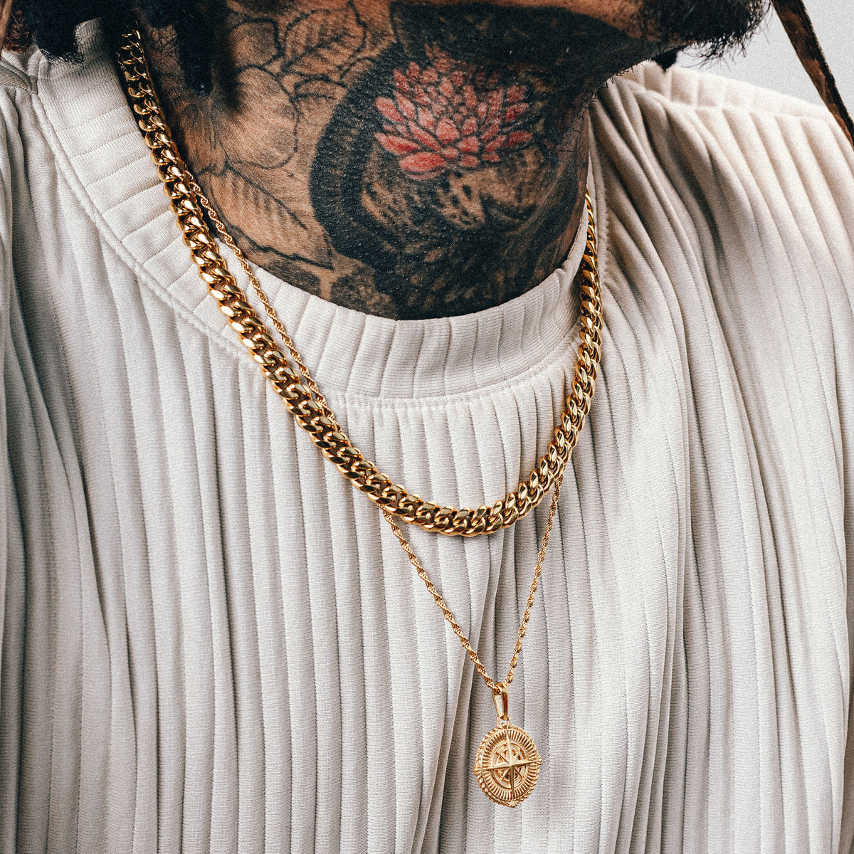 Cuban Link Chain (8mm) - Gold