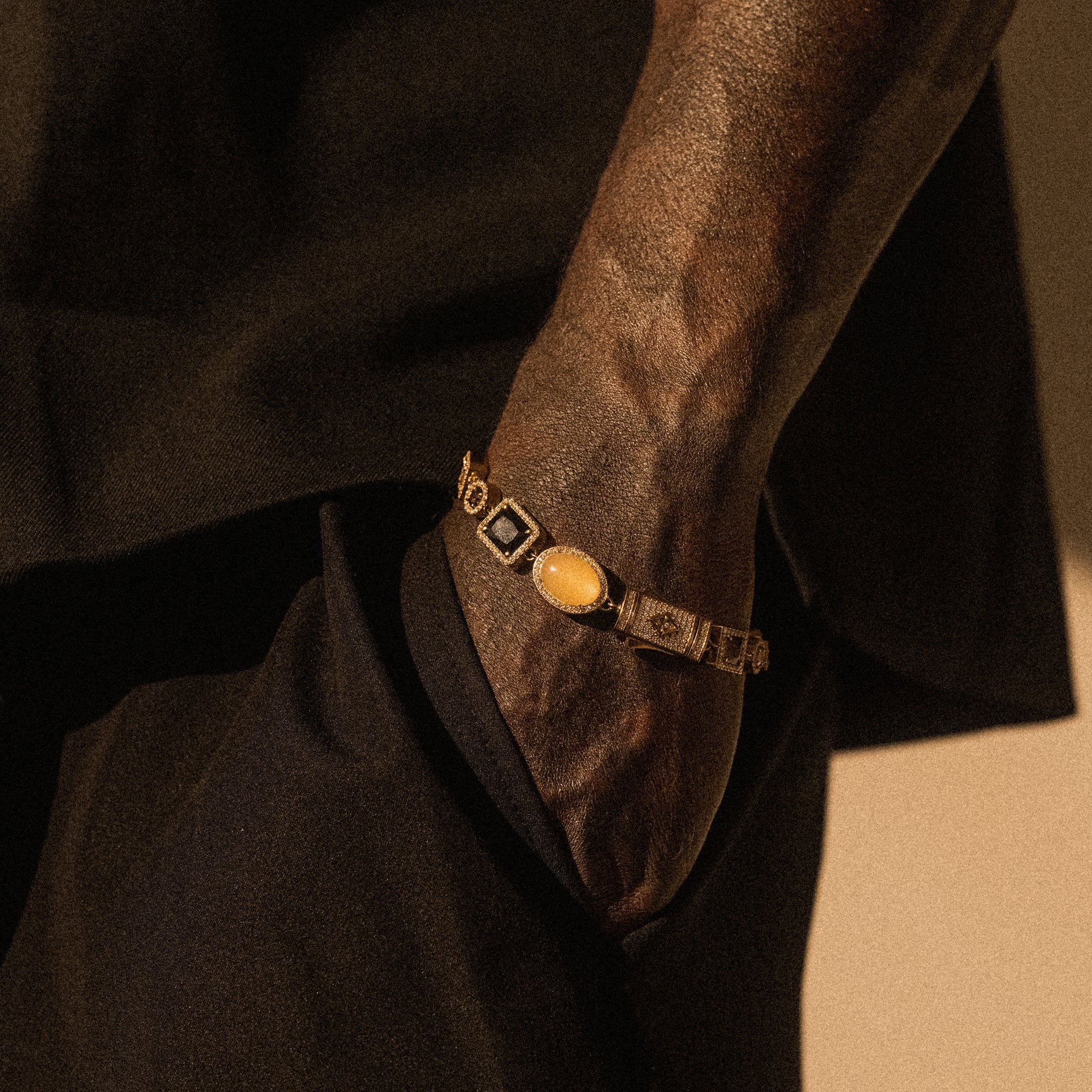 Phantom Gemstone Bracelet - Gold