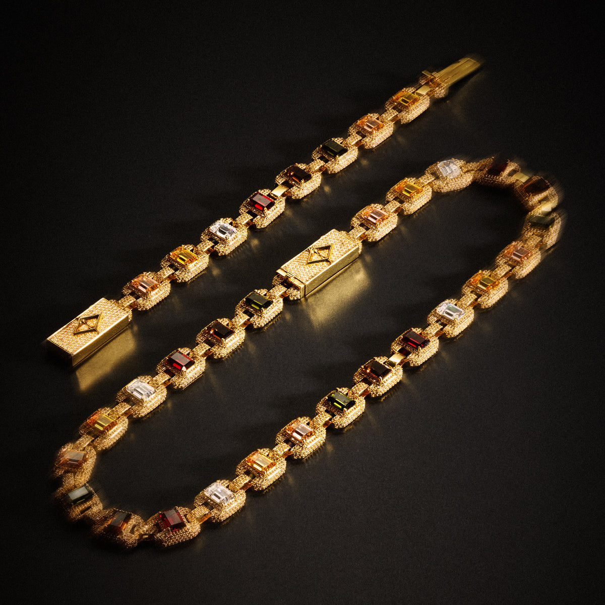Riviera Gemstone Bracelet - Gold