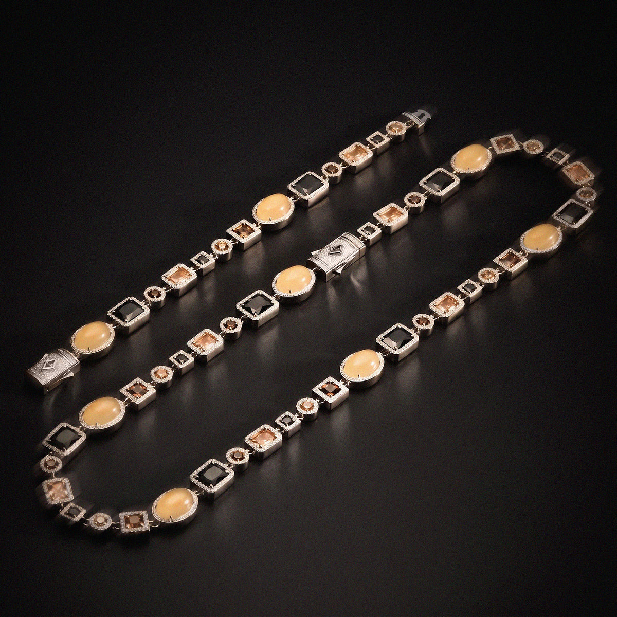 Phantom Gemstone Set - Silver
