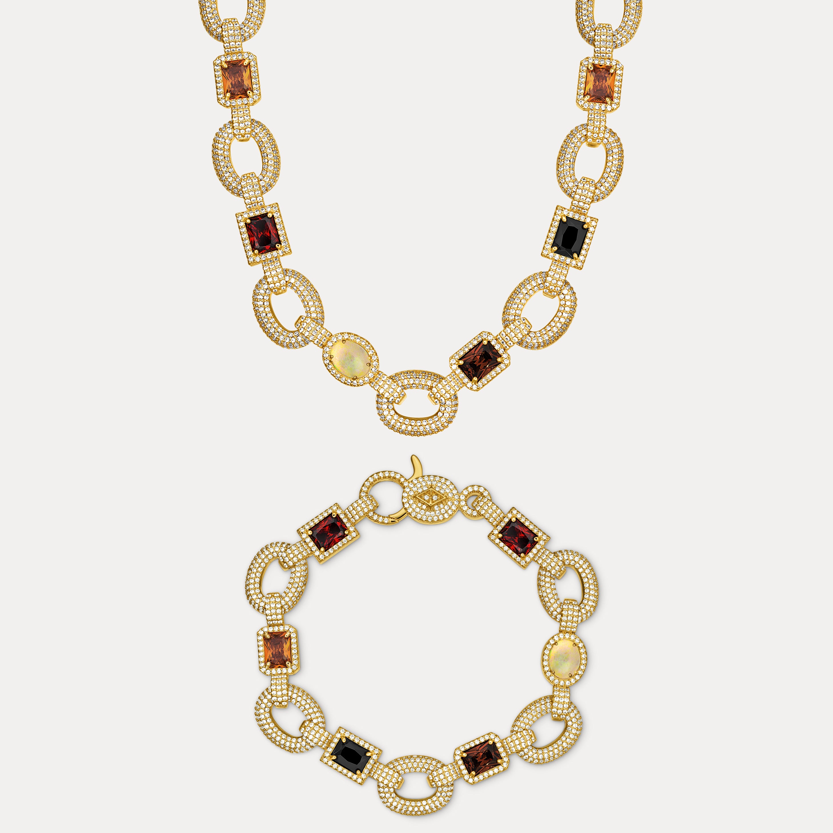 Vantage Gemstone Set - Gold