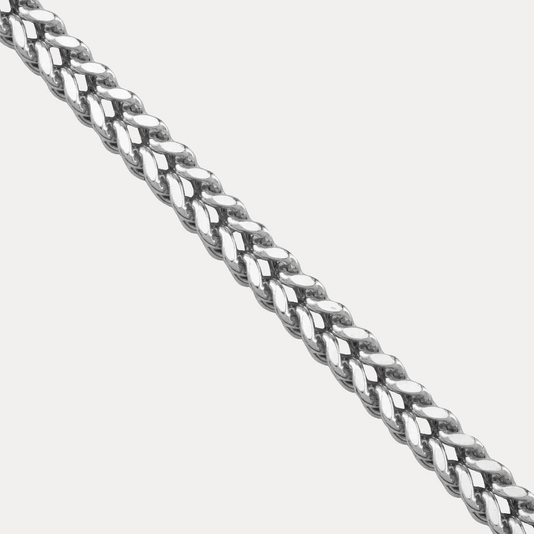 Franco (3mm) - Silver - Hommes Oro