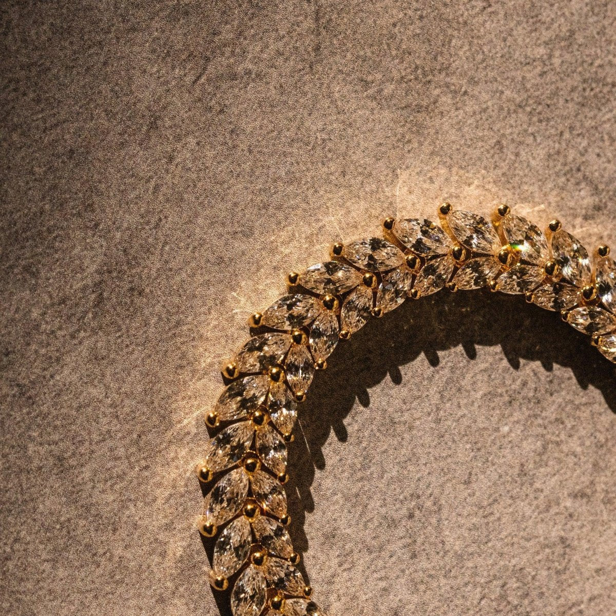 Mamba Tennis Chain - Gold