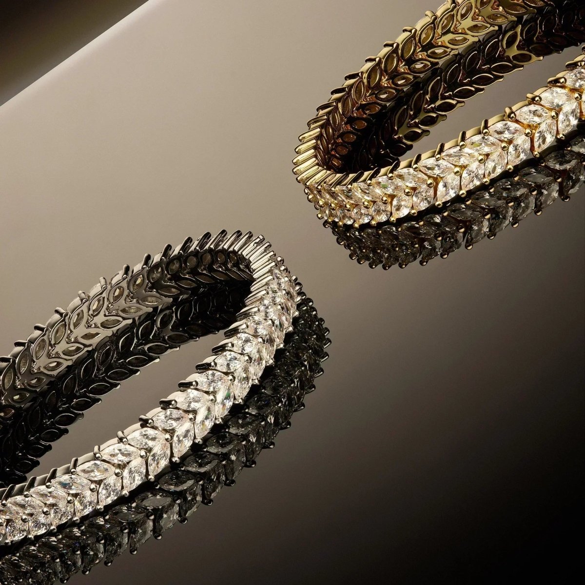 Mamba Tennis Bracelet - Gold