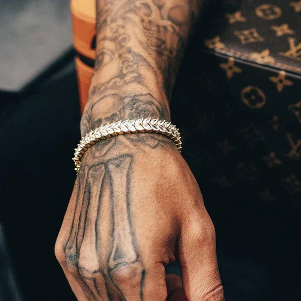 Gold Tennis Bracelet