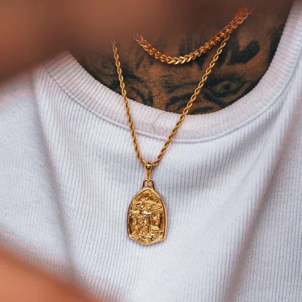Gold Lion Pendant 