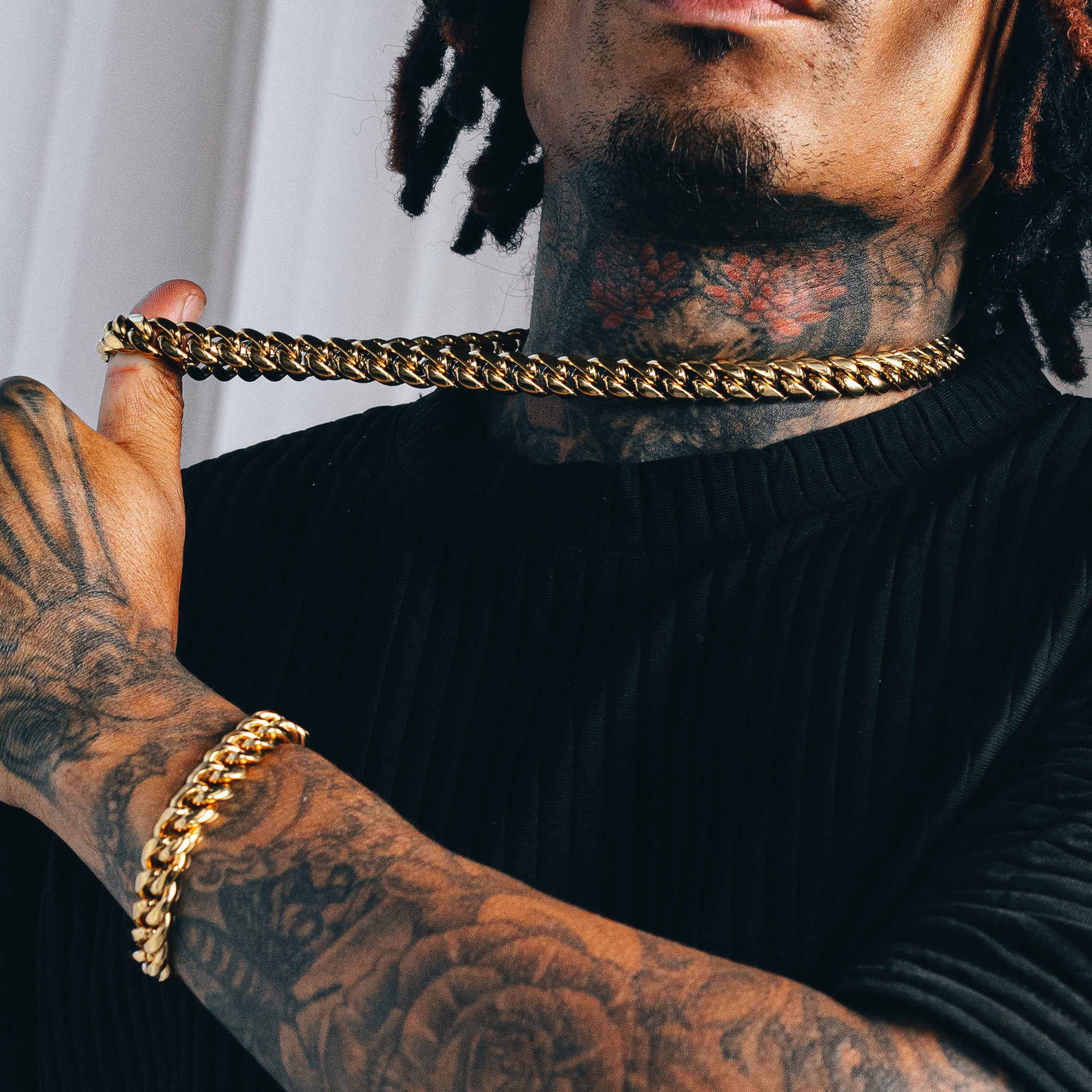 Cuban Link Chain (12mm) - Gold