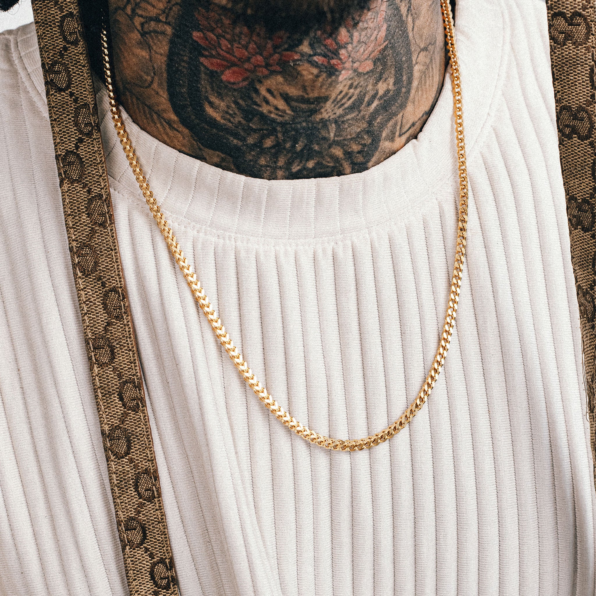 Franco Chain (3mm) - Gold