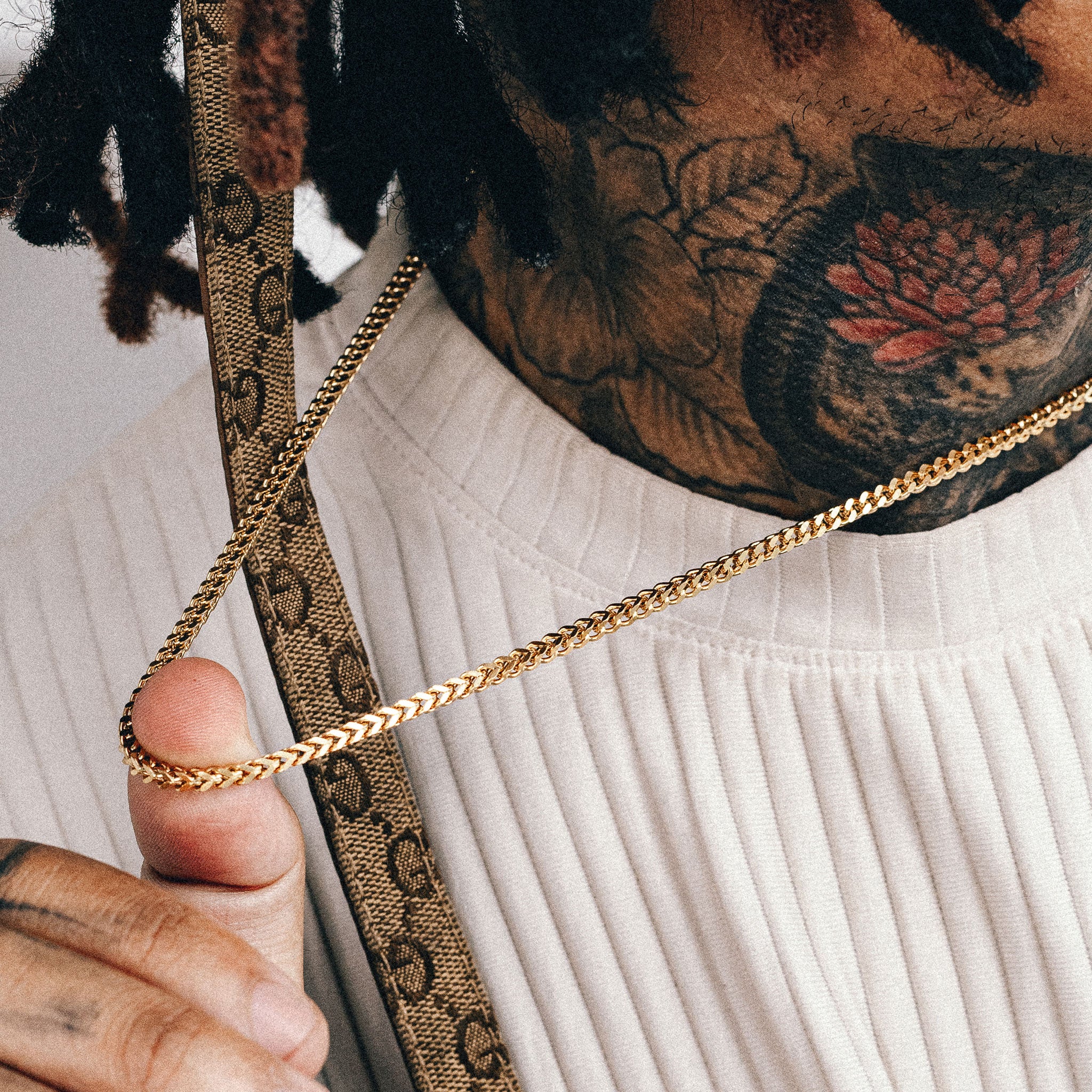 Franco Chain Stack (3mm) - Gold