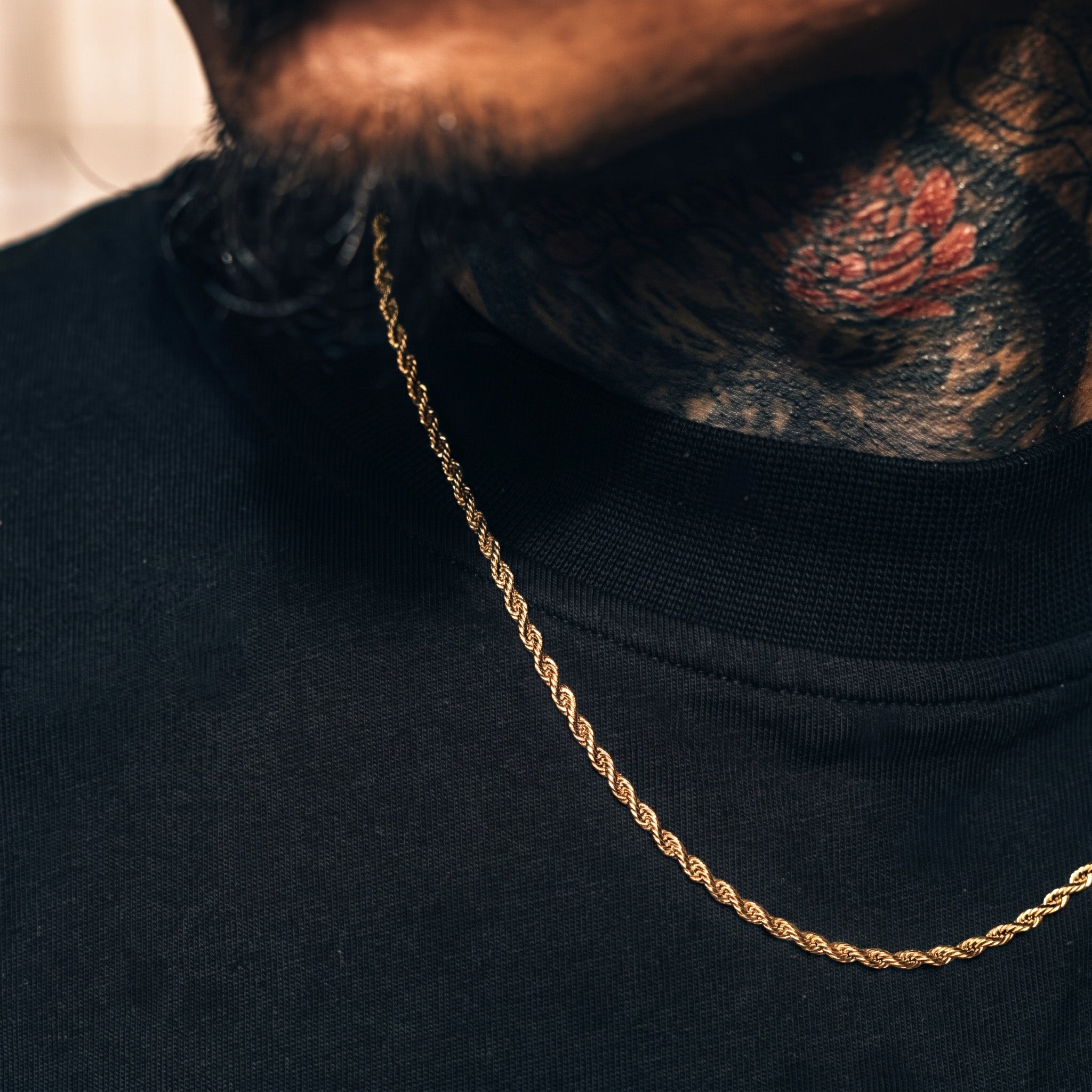 Rope Chain (3mm) - Gold