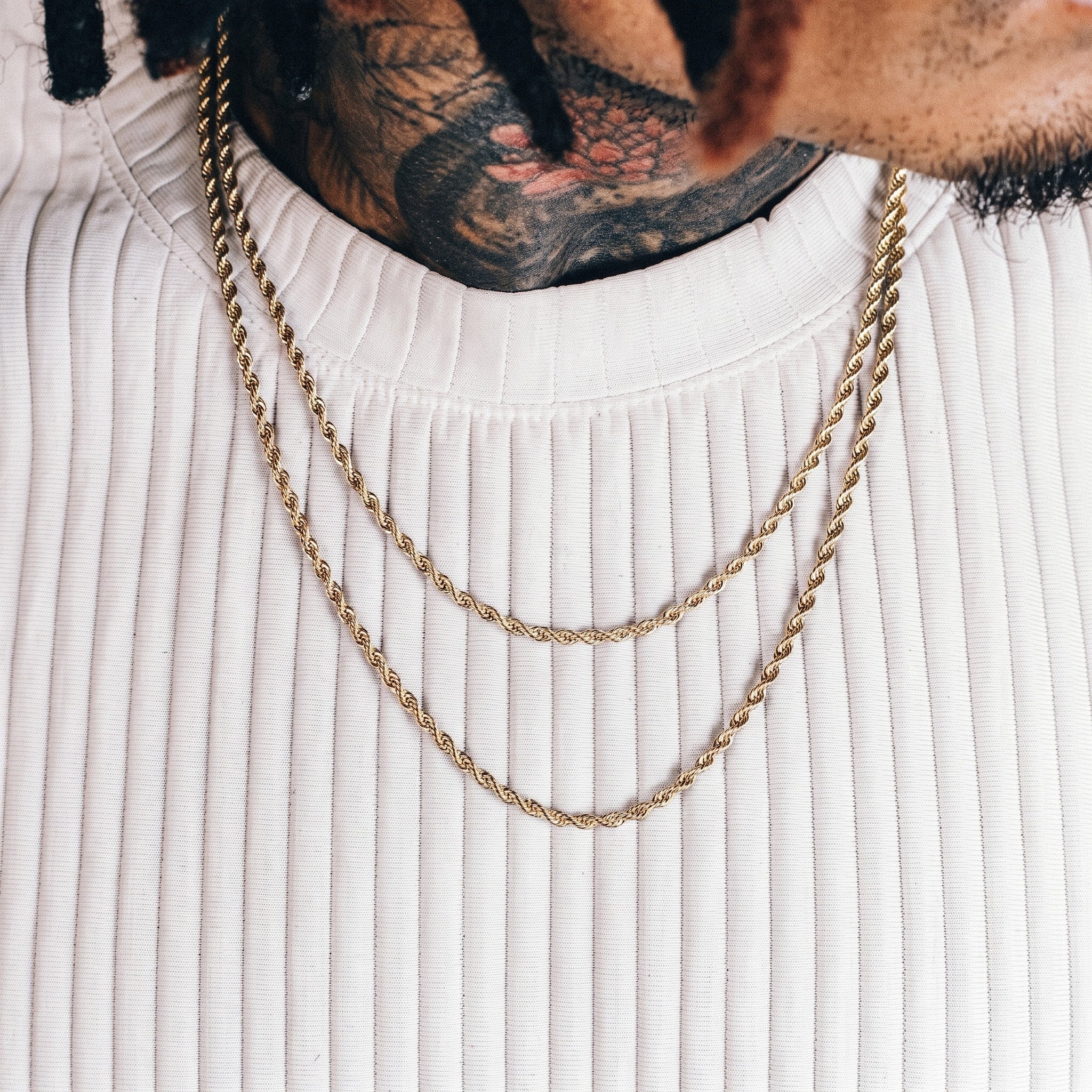 Rope Chain (3mm) - Gold