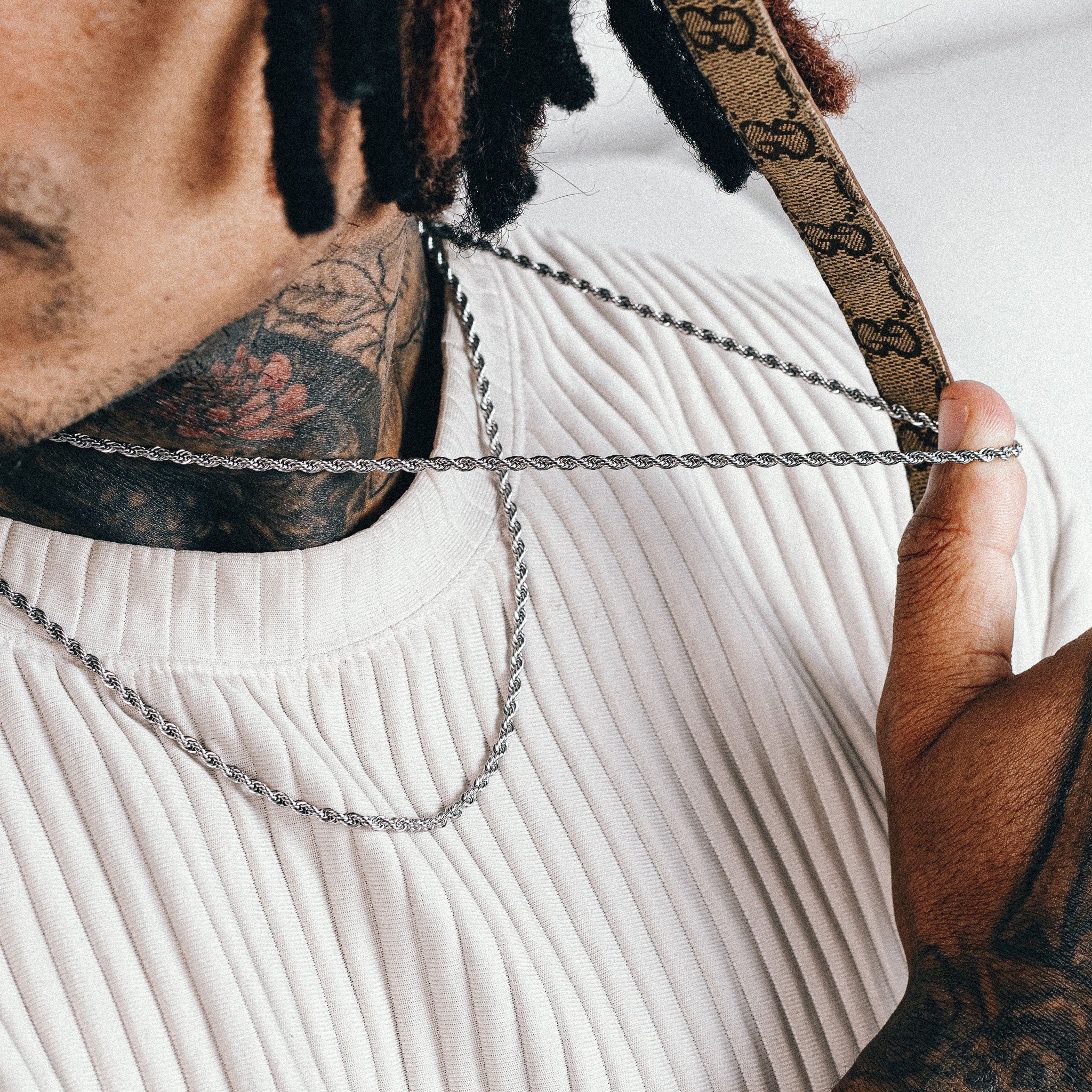 Rope Chain (3mm) - Silver