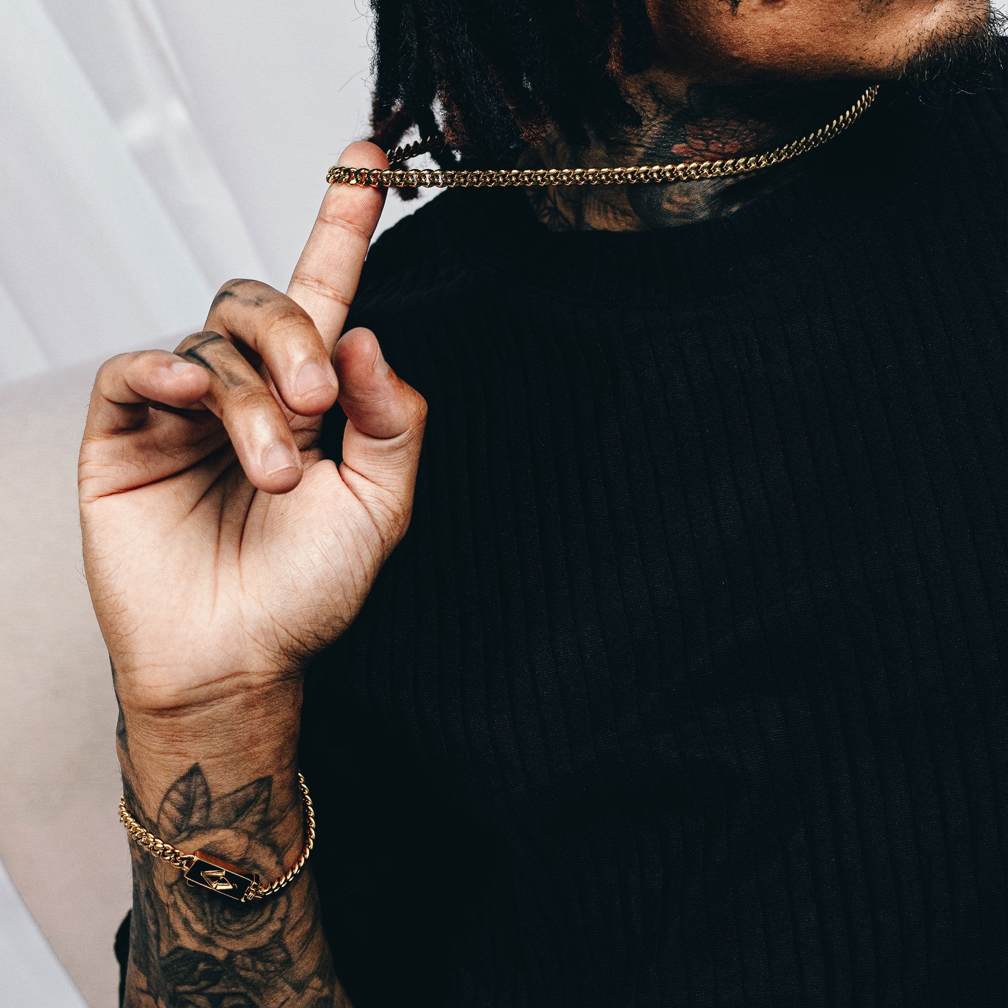 Cuban Link Chain (6mm) - Gold