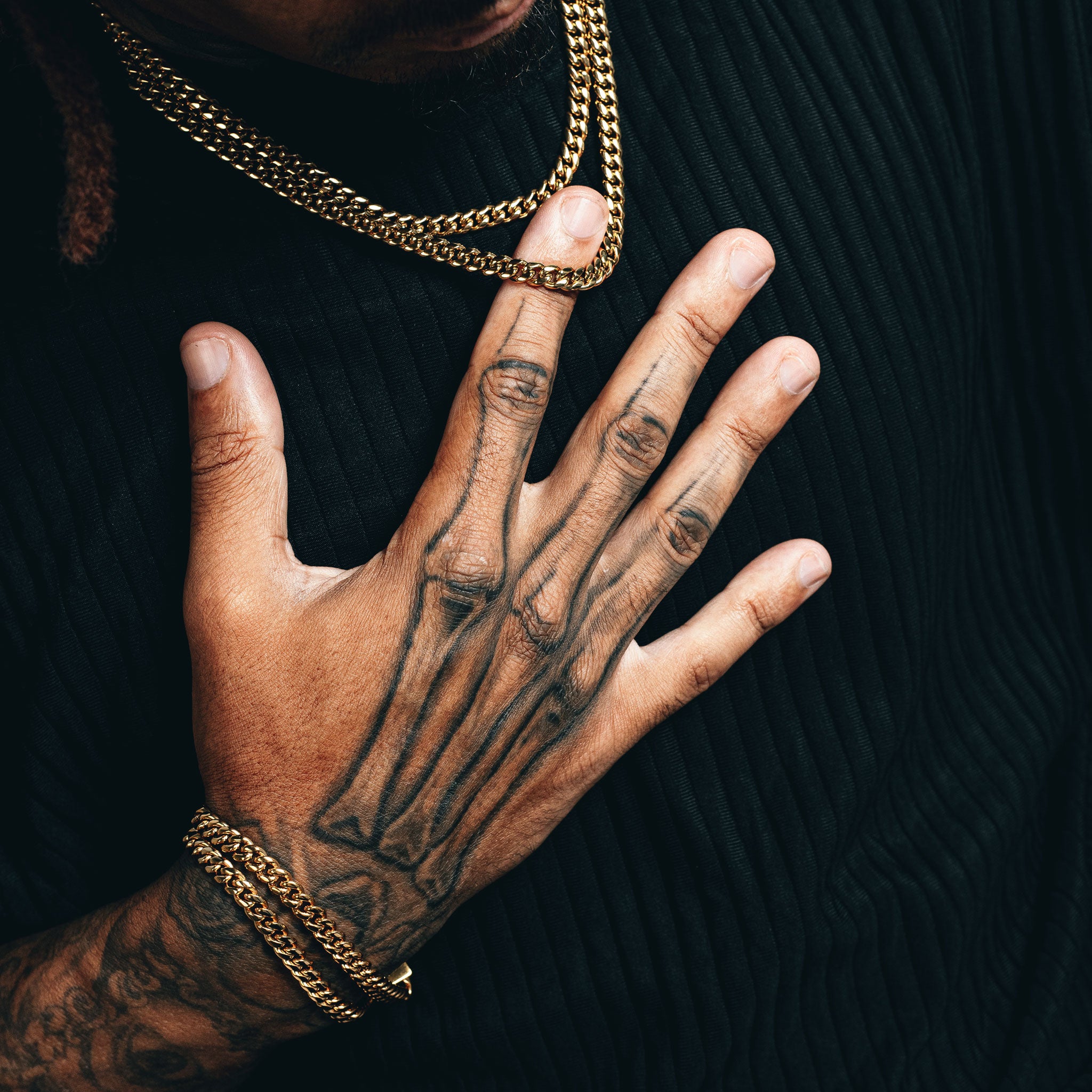 Cuban Link Chain (6mm) - Gold