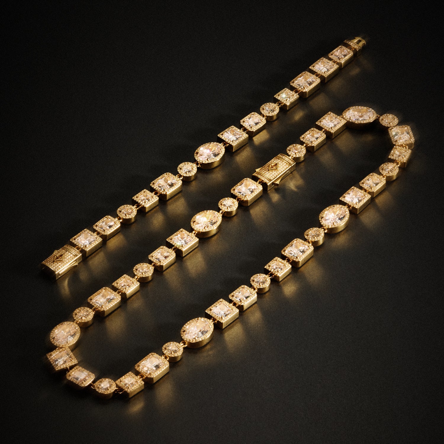 Altair Gemstone Chain - Gold