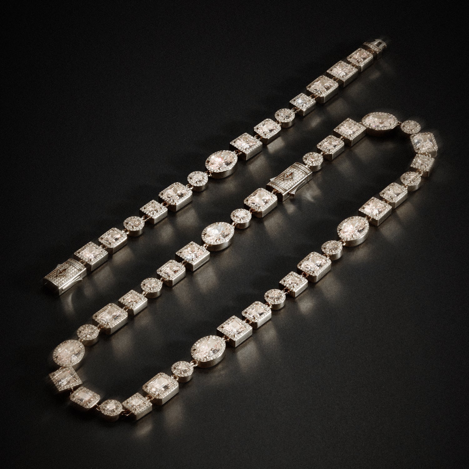 Altair Gemstone Bracelet - Silver