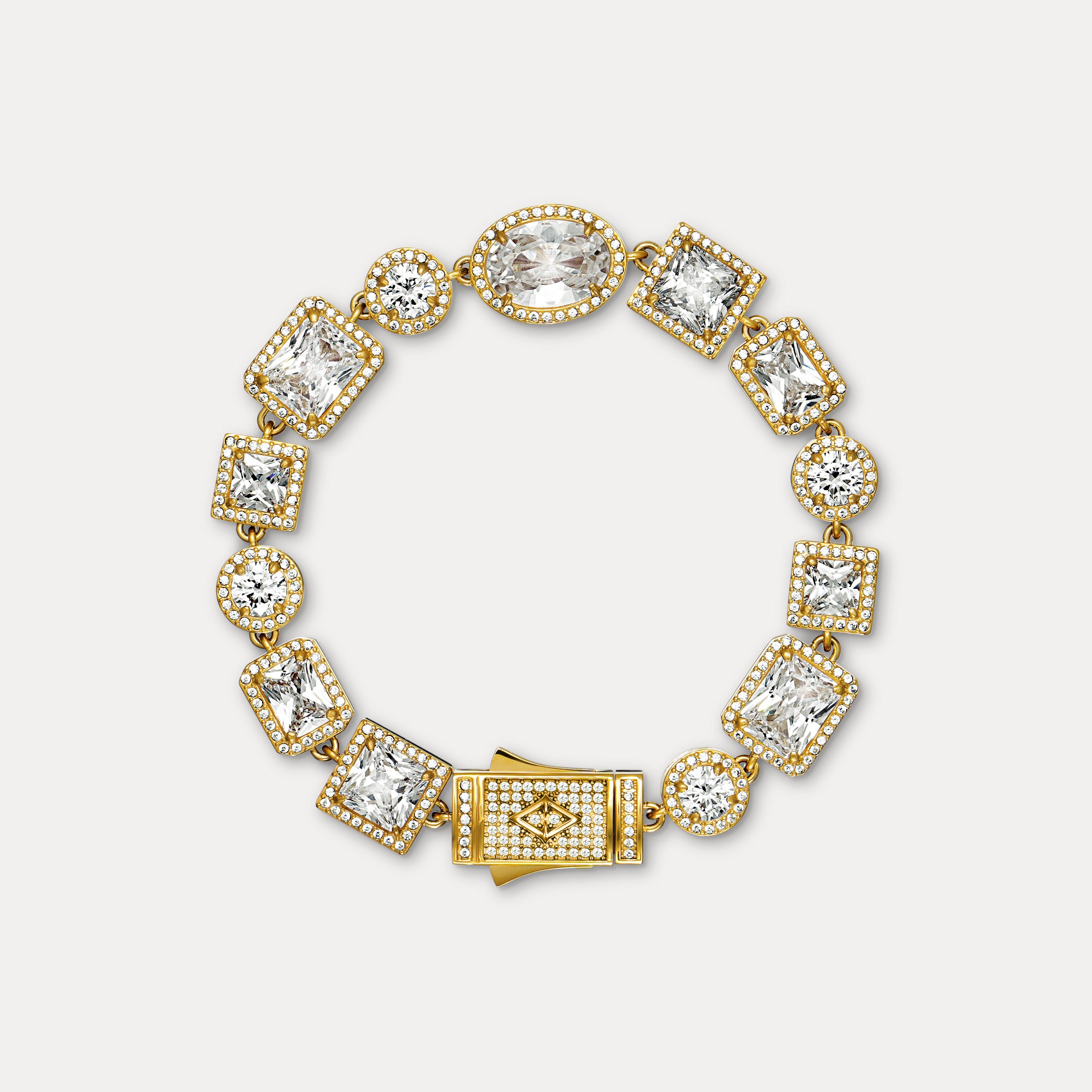 Altair Gemstone Bracelet - Gold