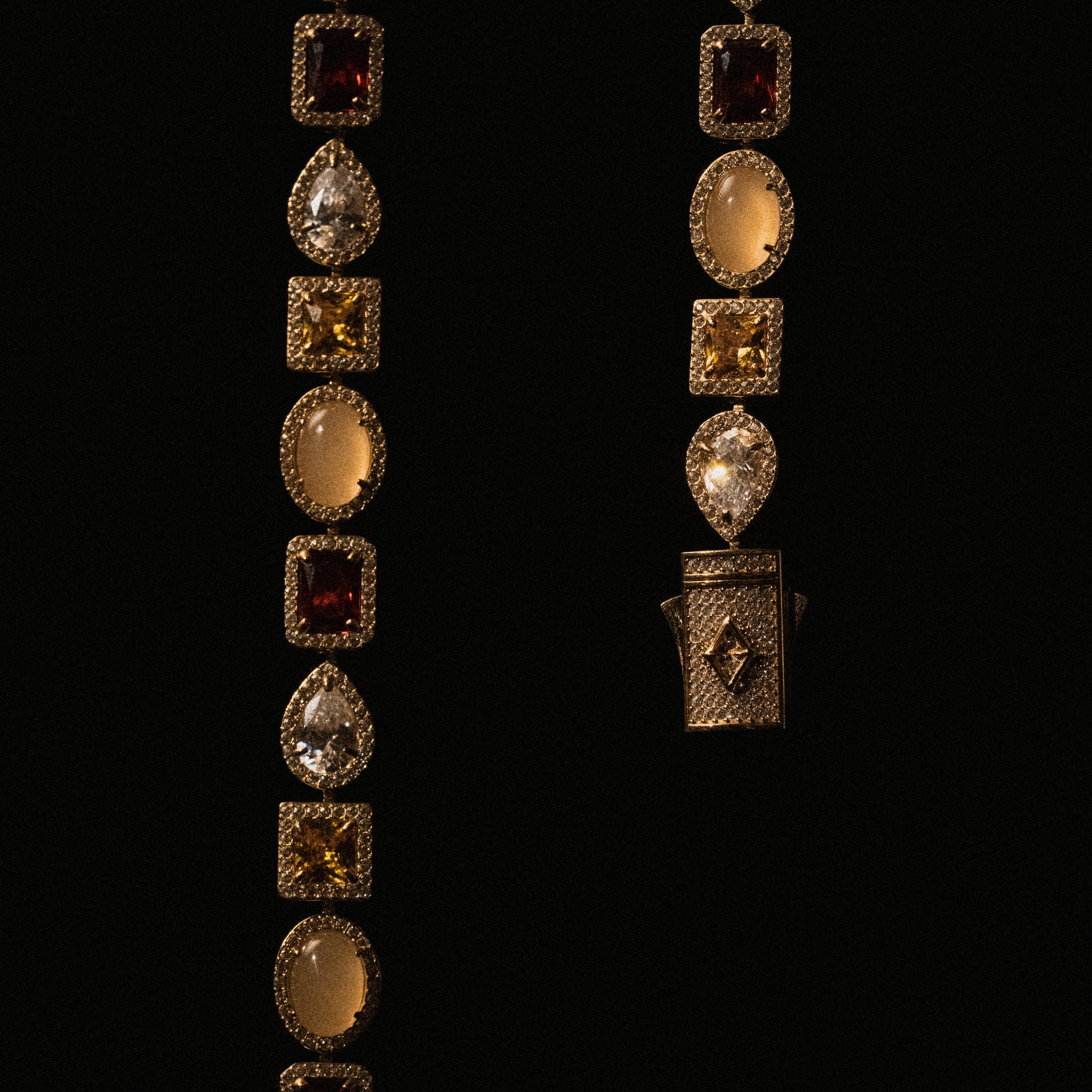 Estate Gemstone Set - Gold