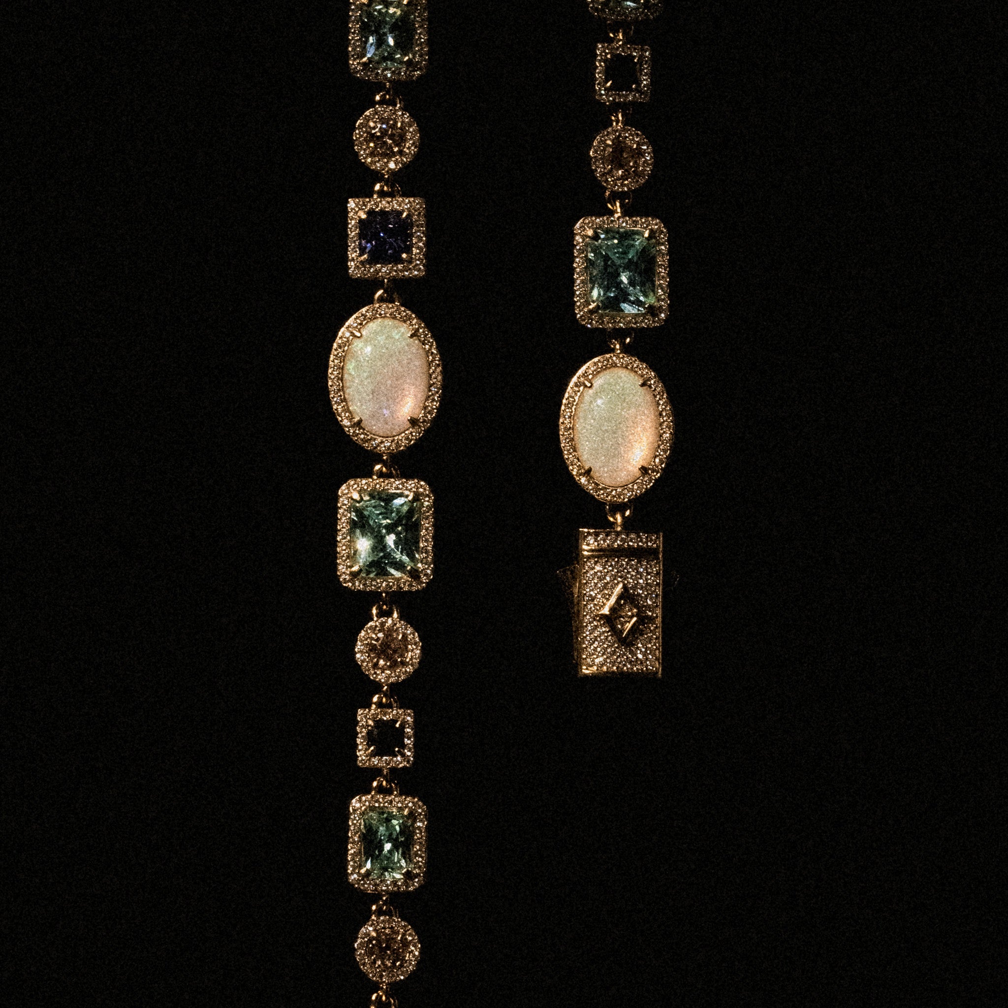 Frigid Gemstone Set - Gold
