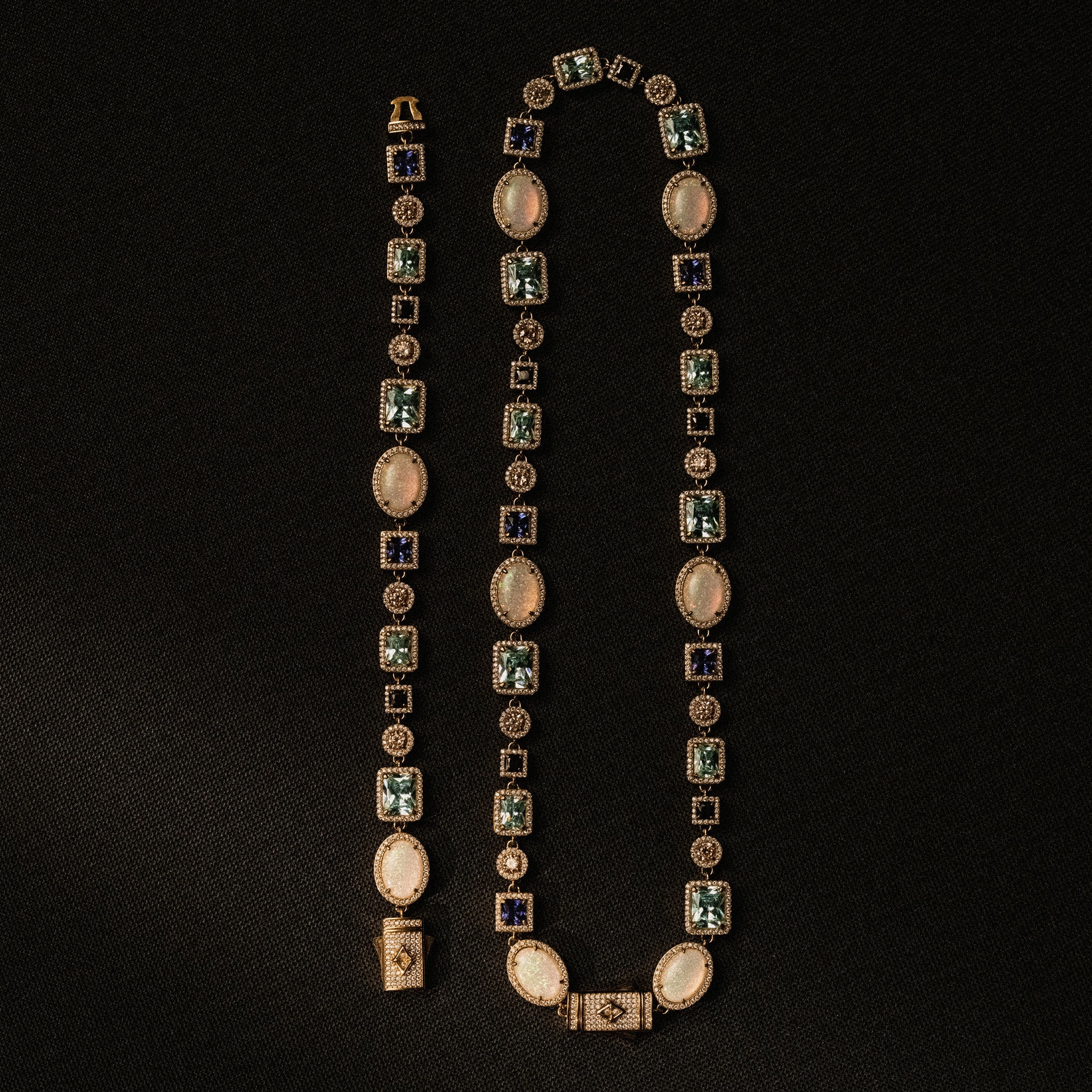Frigid Gemstone Set - Gold