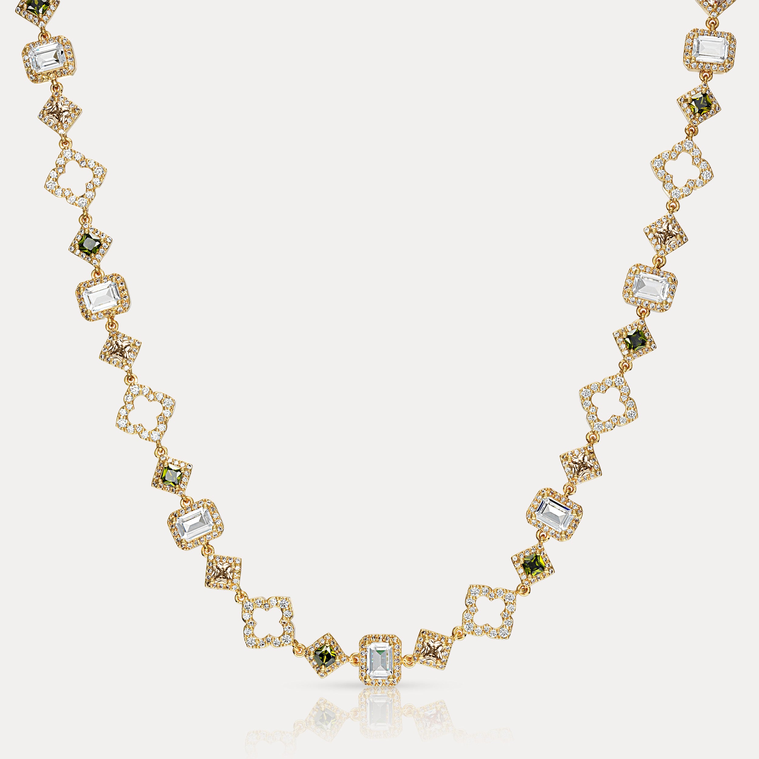 Midas Gemstone Chain - Gold