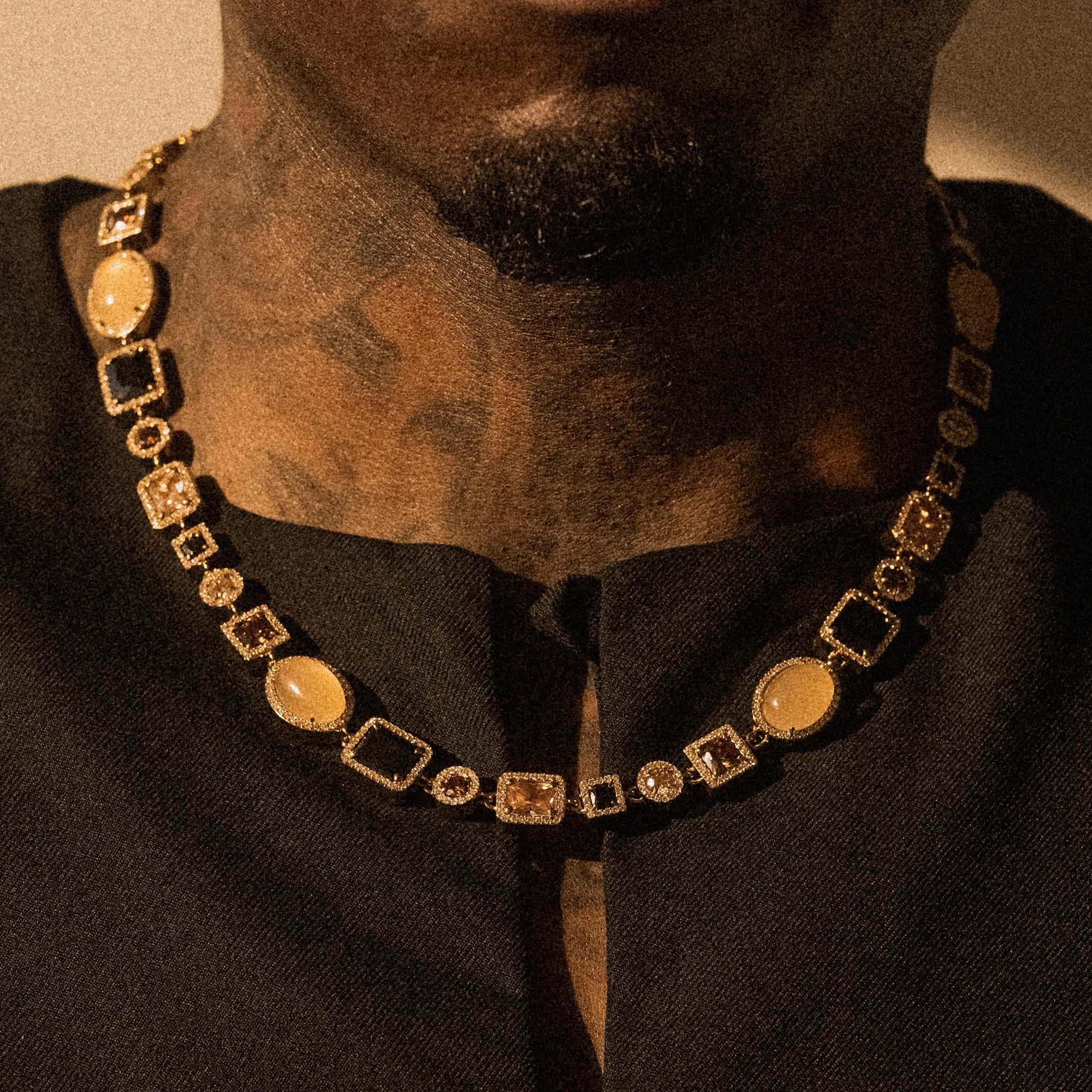 Phantom Gemstone Chain - Gold