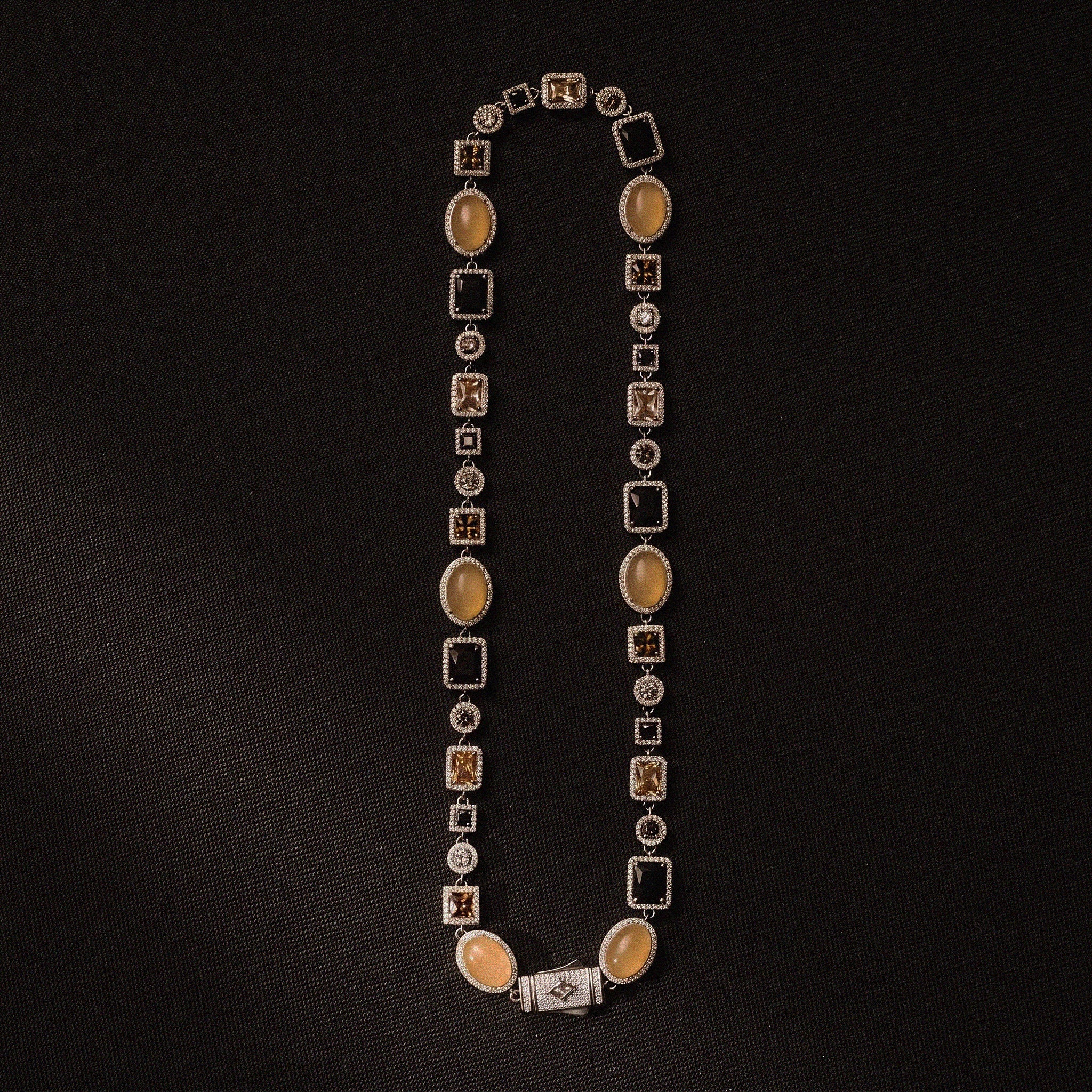 Phantom Gemstone Chain - Silver