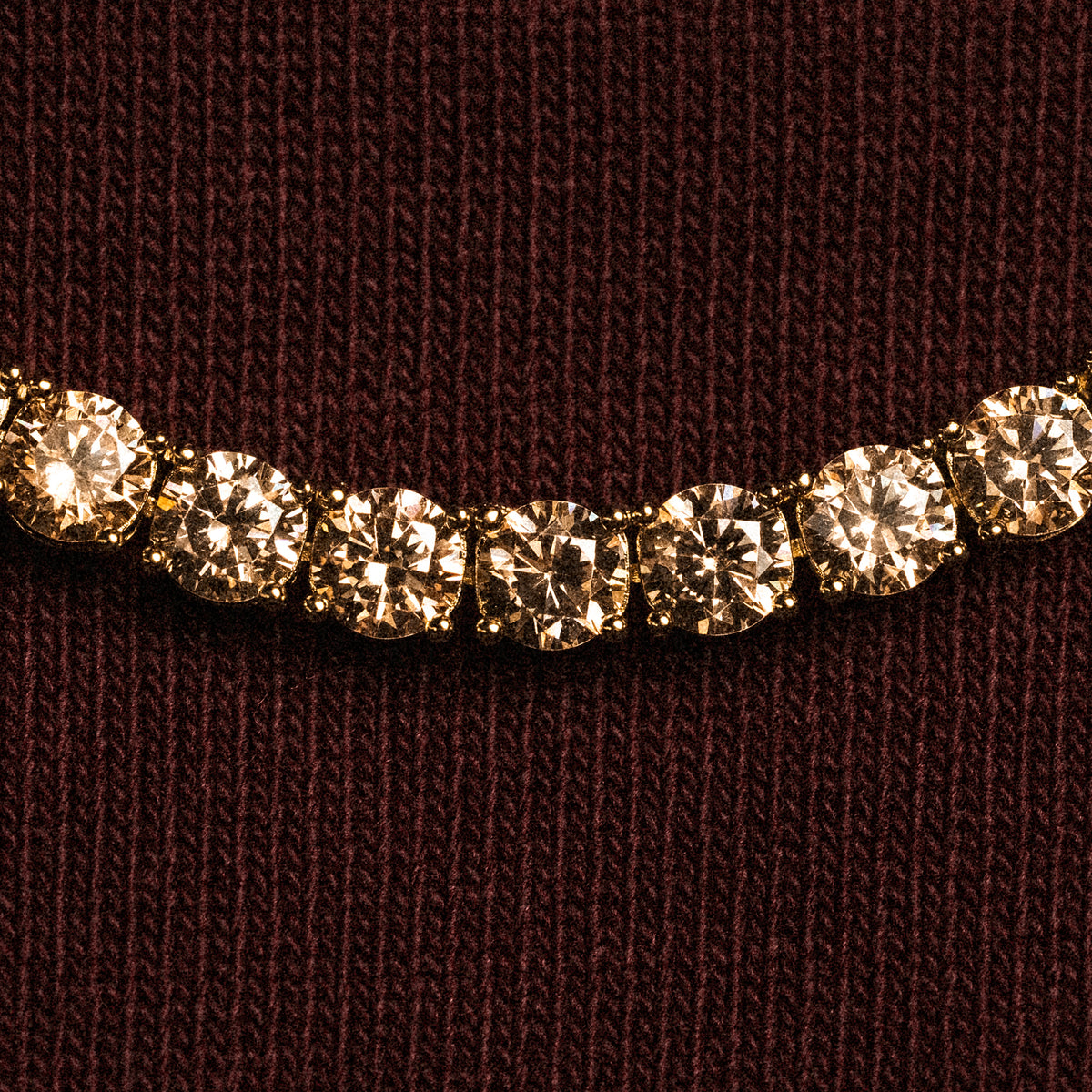 Champagne Tennis Set (5mm) - Gold