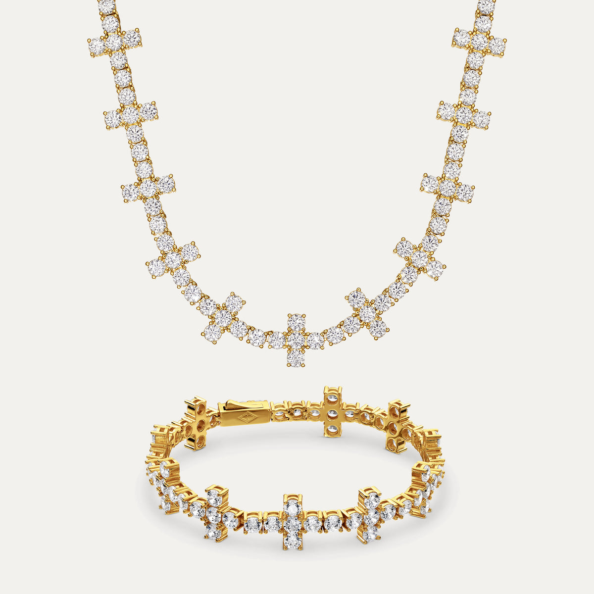 Firenze Tennis Set - Gold