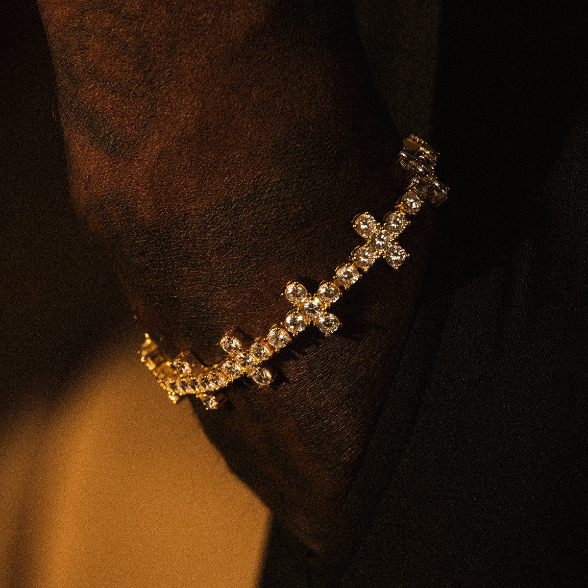 Firenze Tennis Bracelet - Gold
