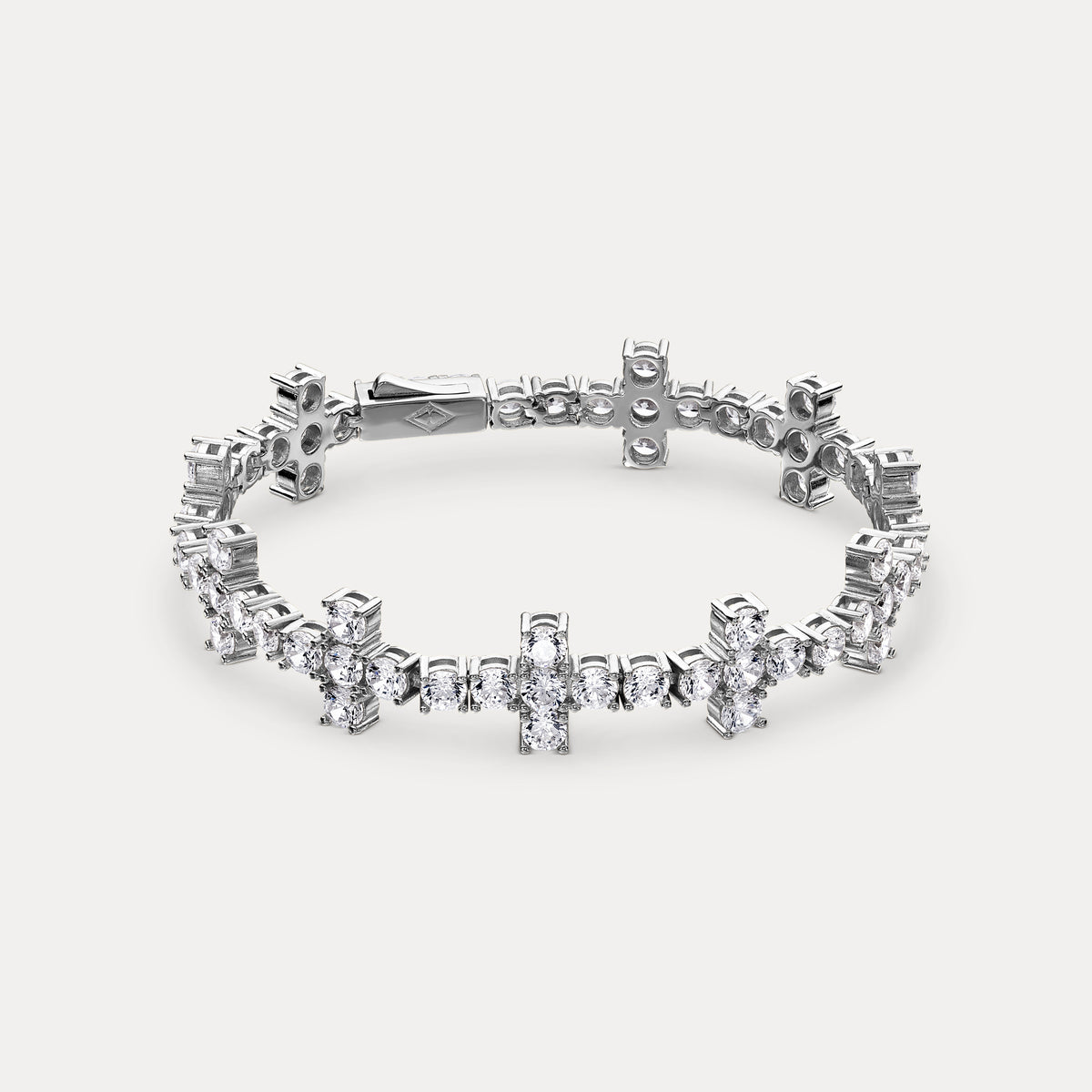 Firenze Tennis Bracelet - Silver