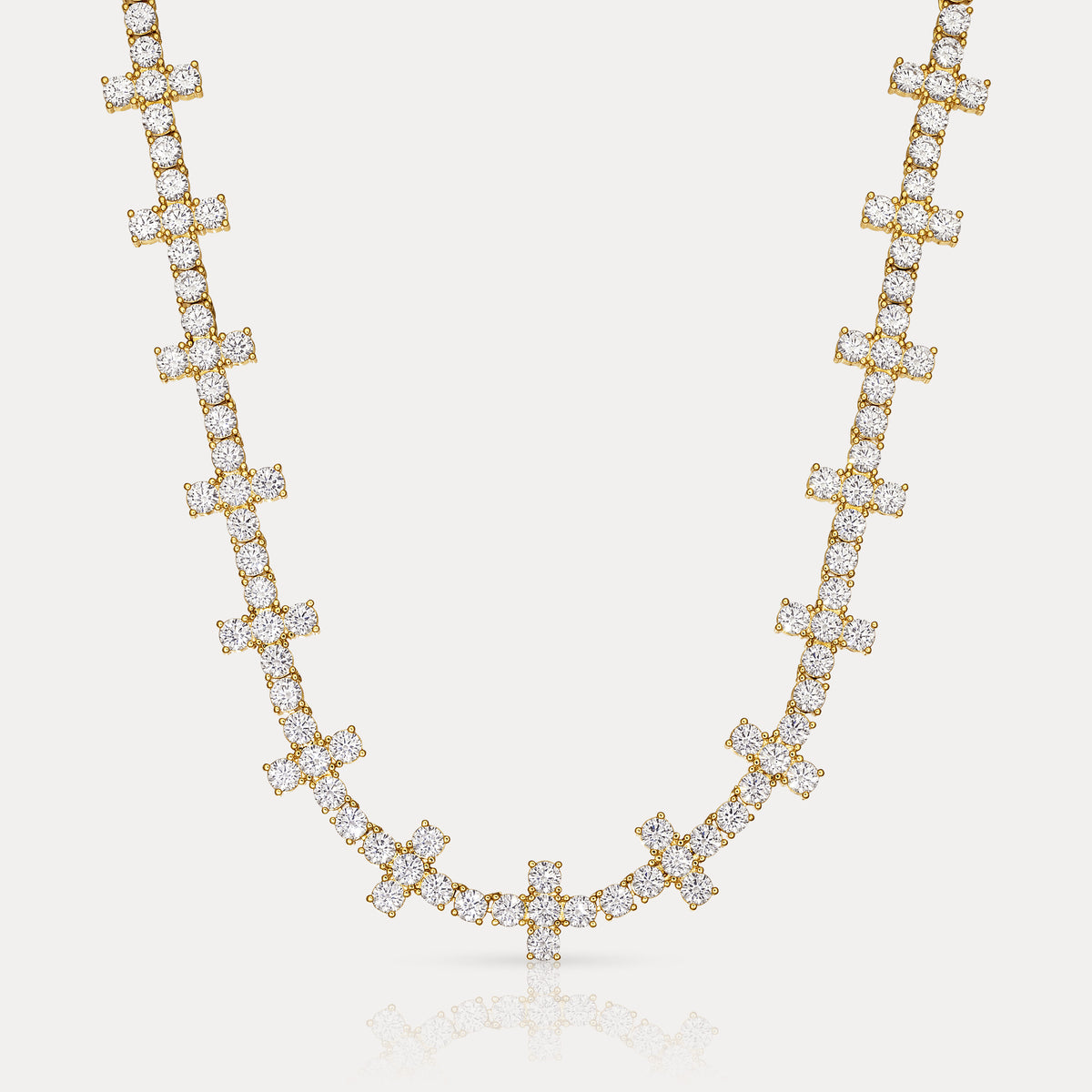 Firenze Tennis Chain - Gold