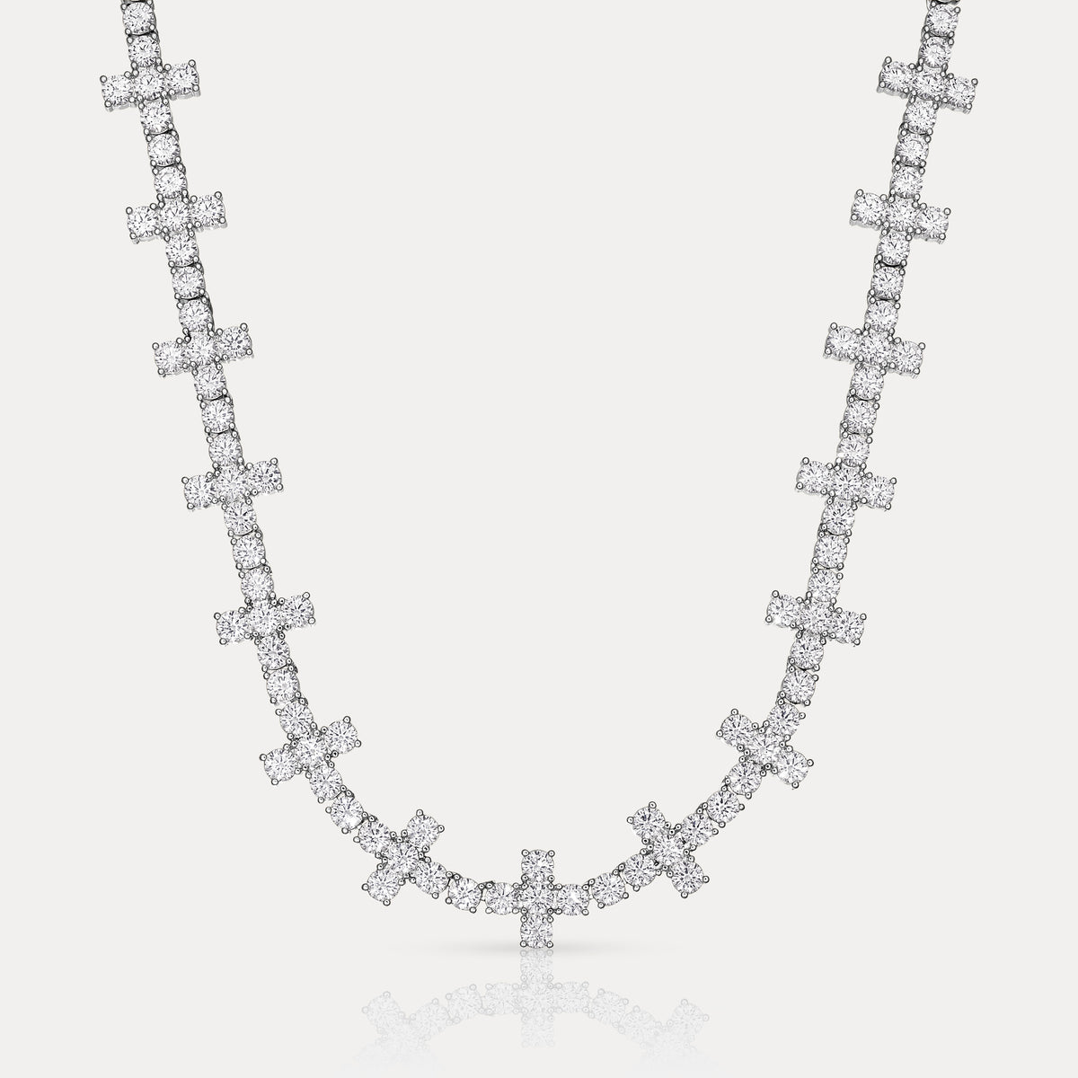 Firenze Tennis Chain - Silver