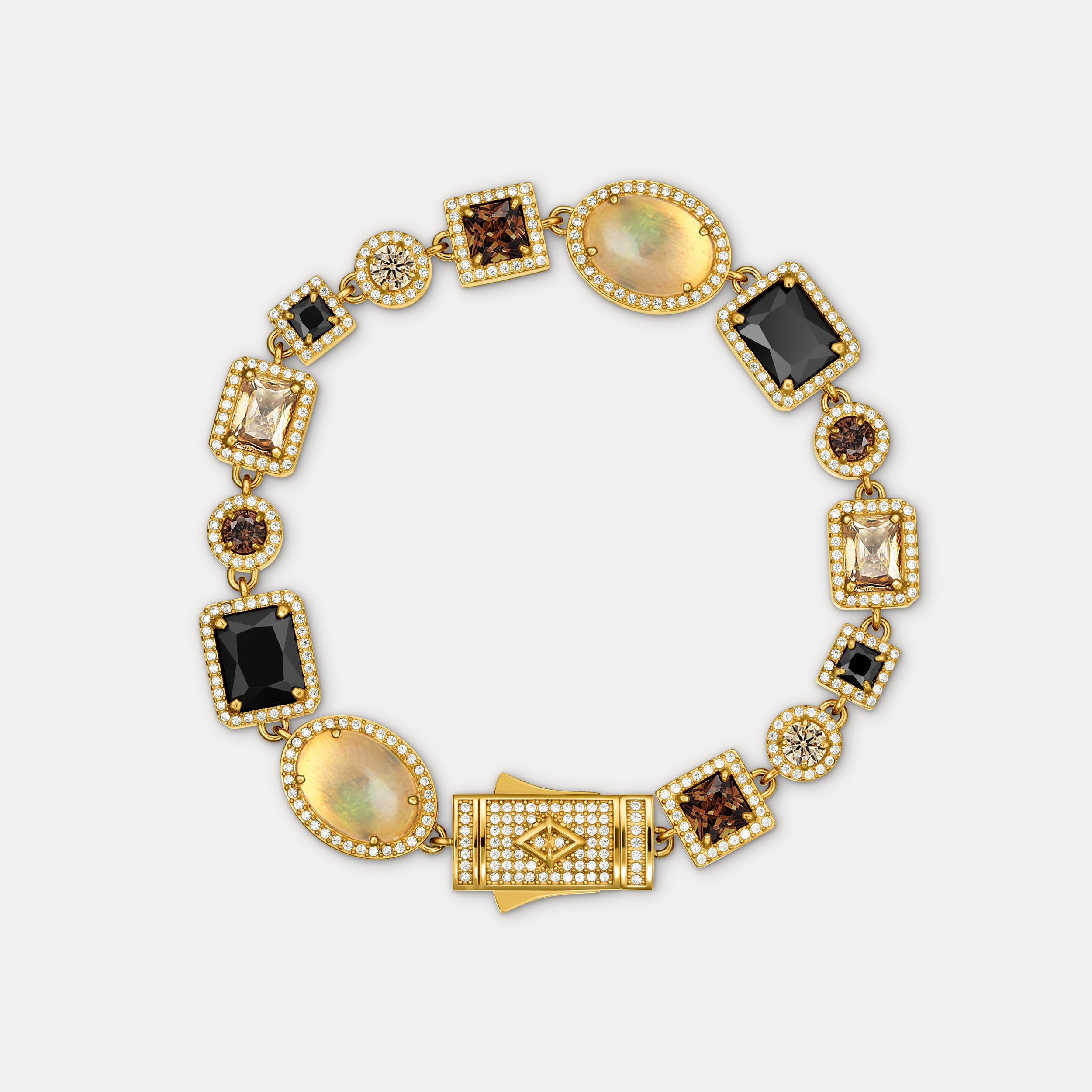 Phantom Gemstone Bracelet - Gold