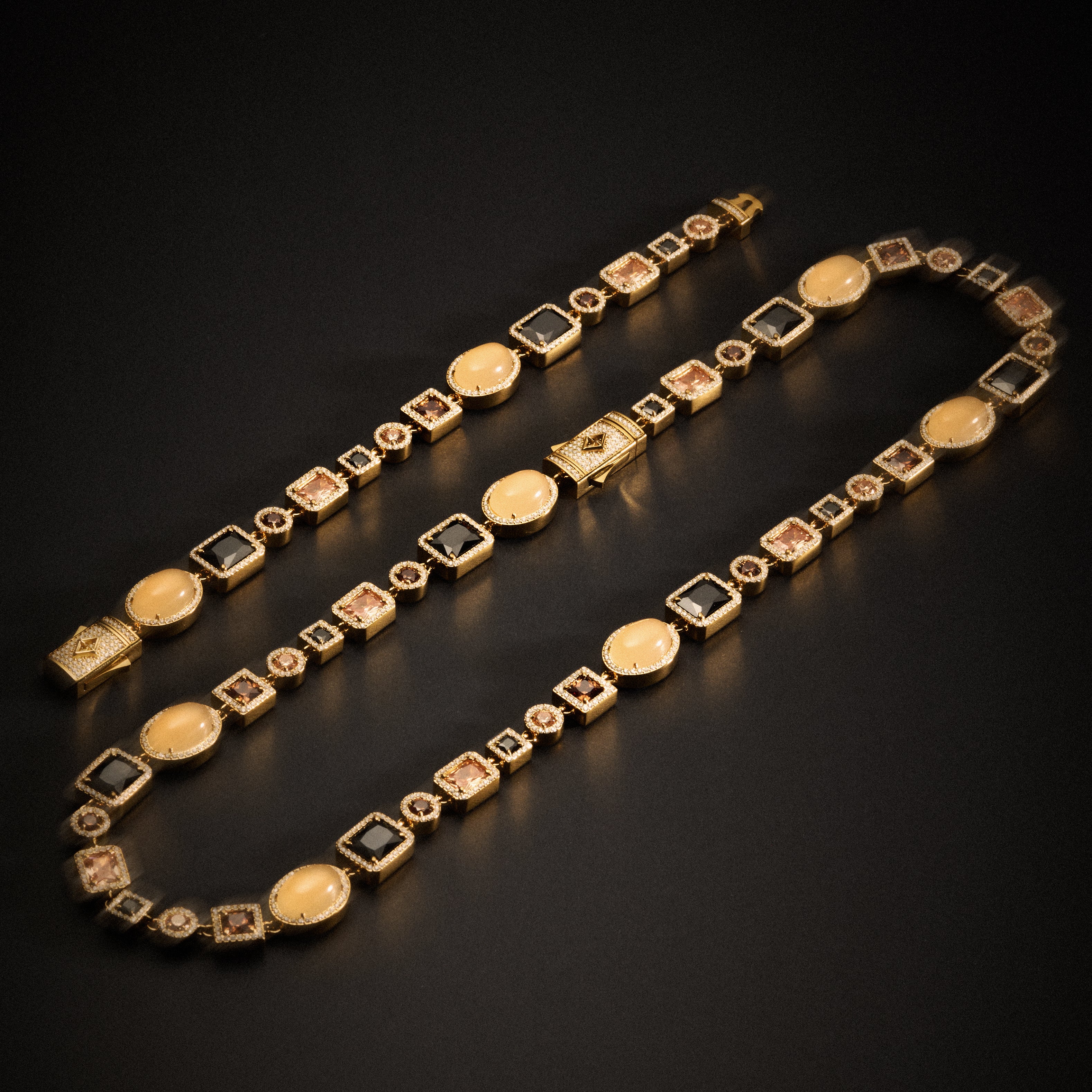 Phantom Gemstone Bracelet - Gold