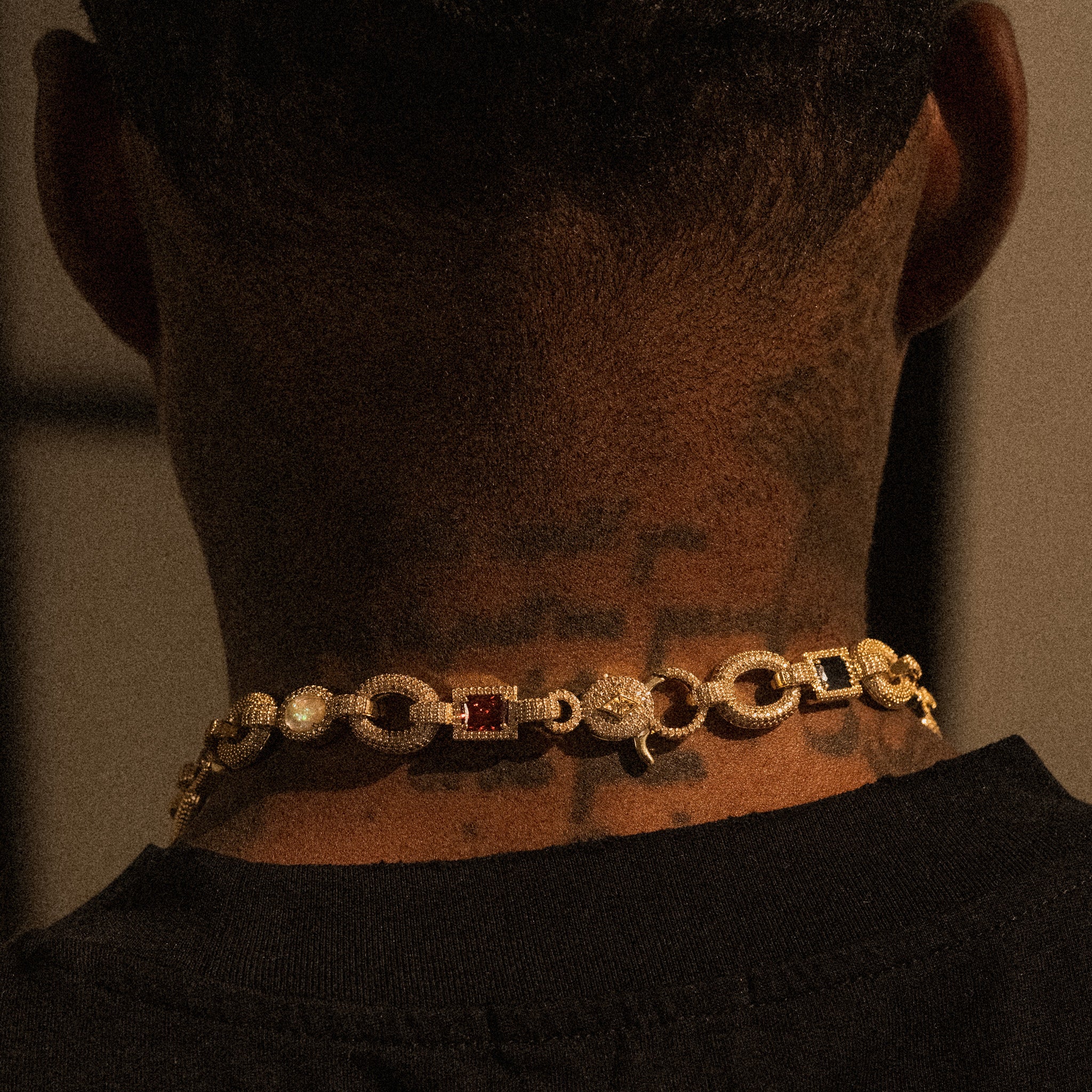Vantage Gemstone Chain - Gold