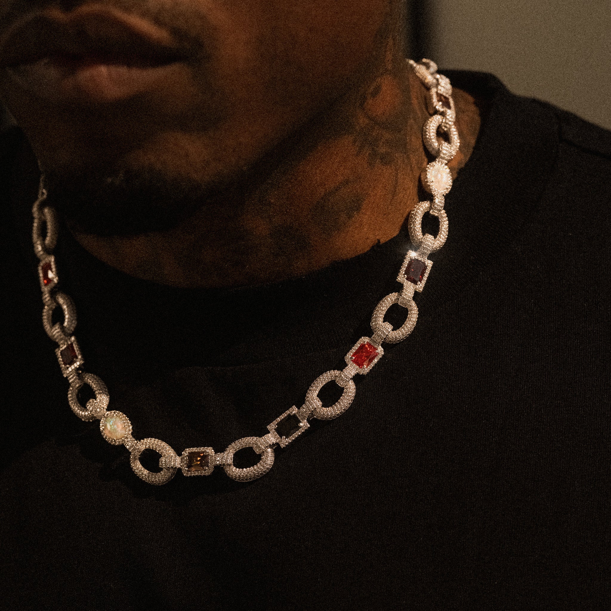 Vantage Gemstone Set - Silver