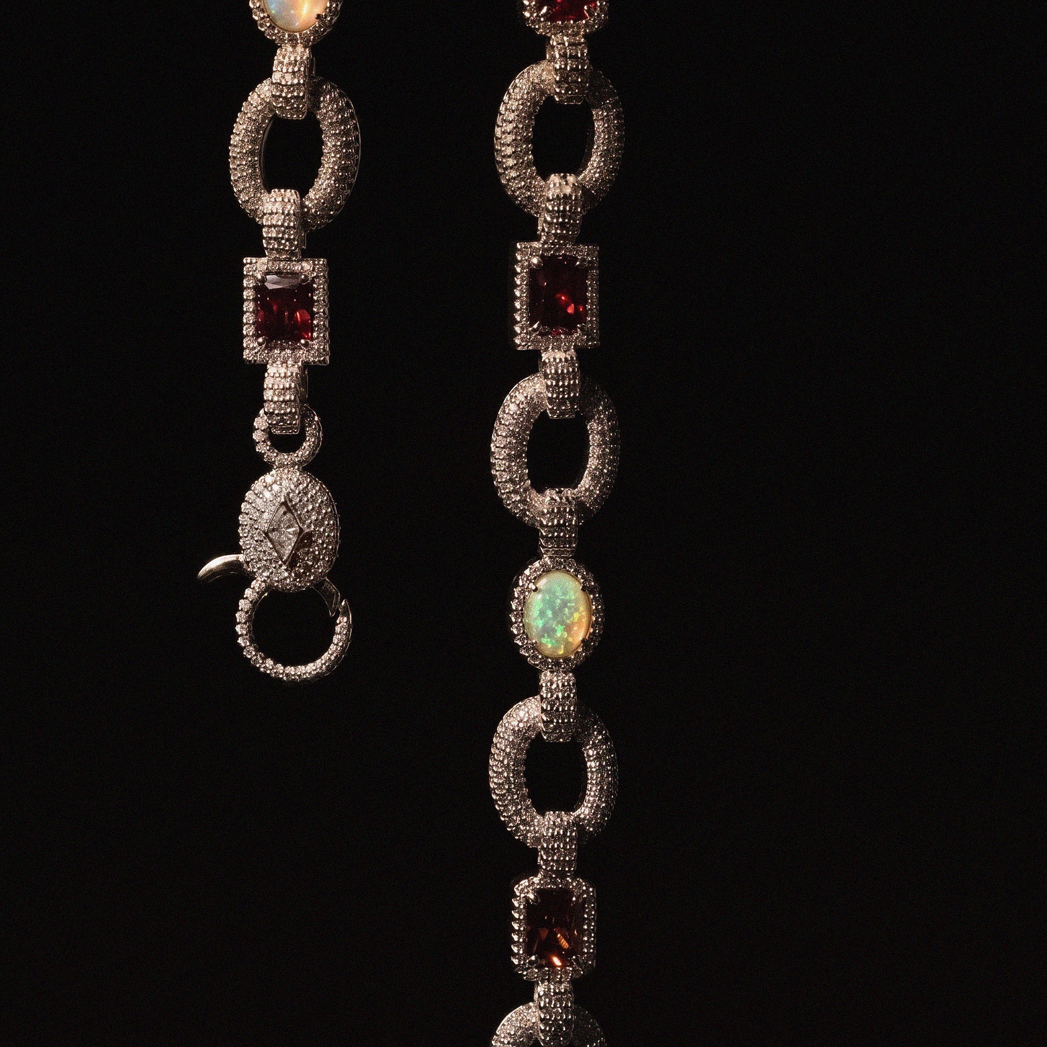 Vantage Gemstone Bracelet - Silver