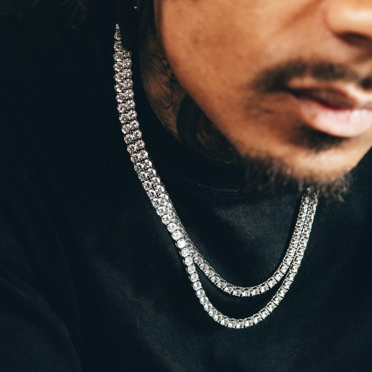 Amalfi Tennis Chain (5mm) - Silver