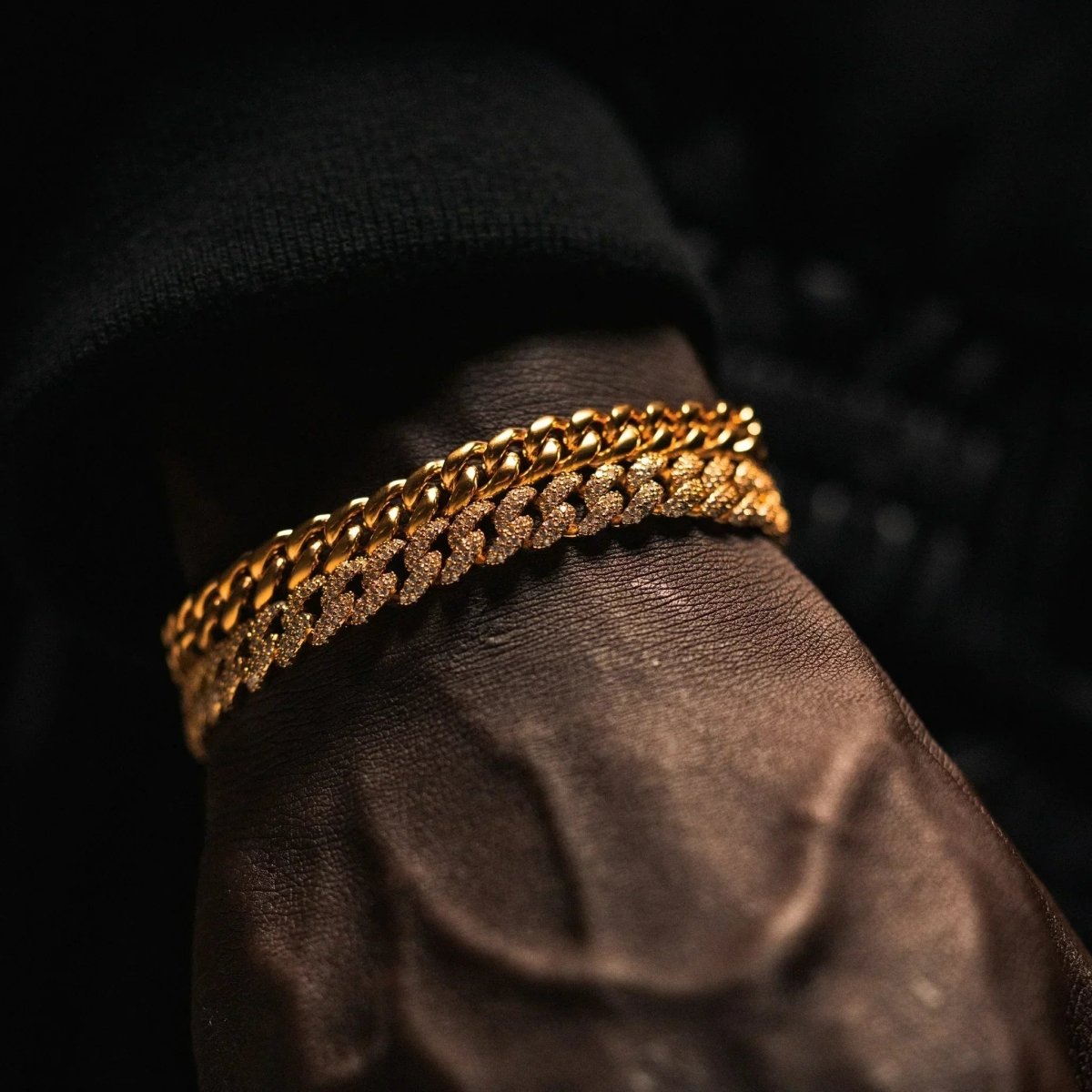 Cuban Link Set (8mm) - Gold