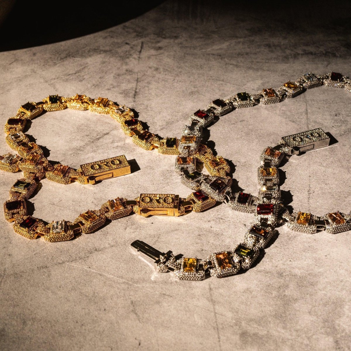 Riviera Gemstone Bracelet - Gold